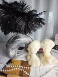 זוג נרות Venus & David